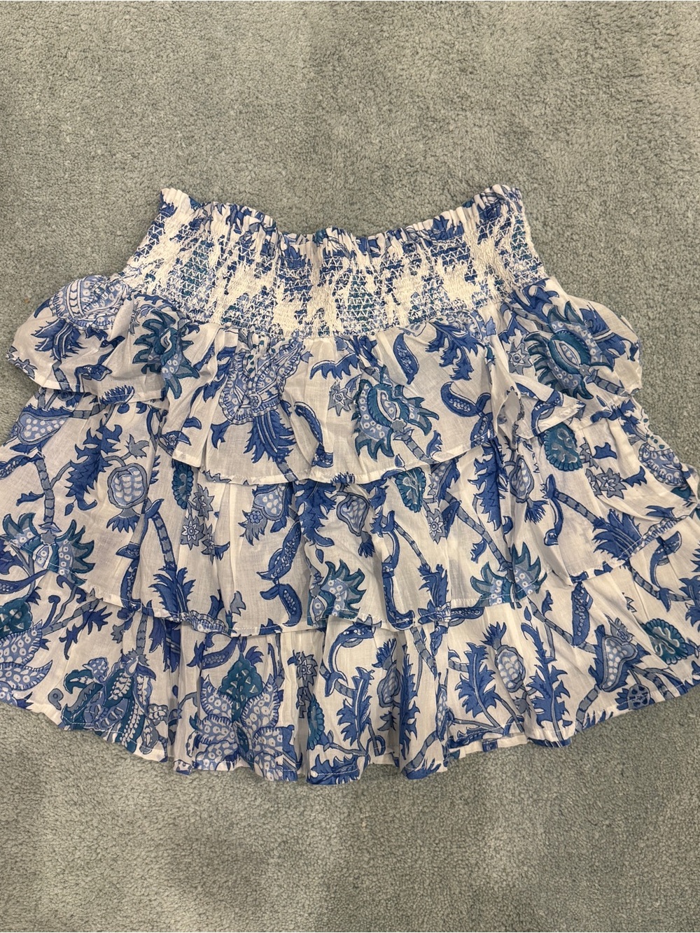 Roller Rabbit Blue Amanda Siggy Mini Skirt - Picture 2 of 4